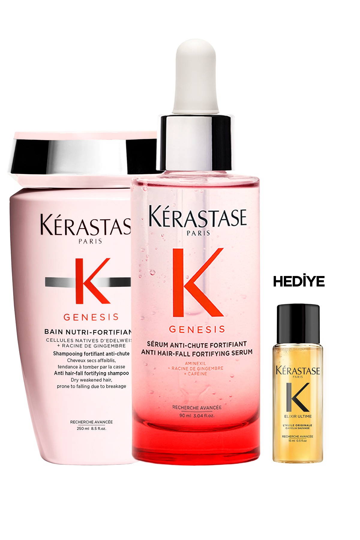 Kerastase Genesis Dökülme Karşıtı Saç Bakım Seti - Şampuan & Serum