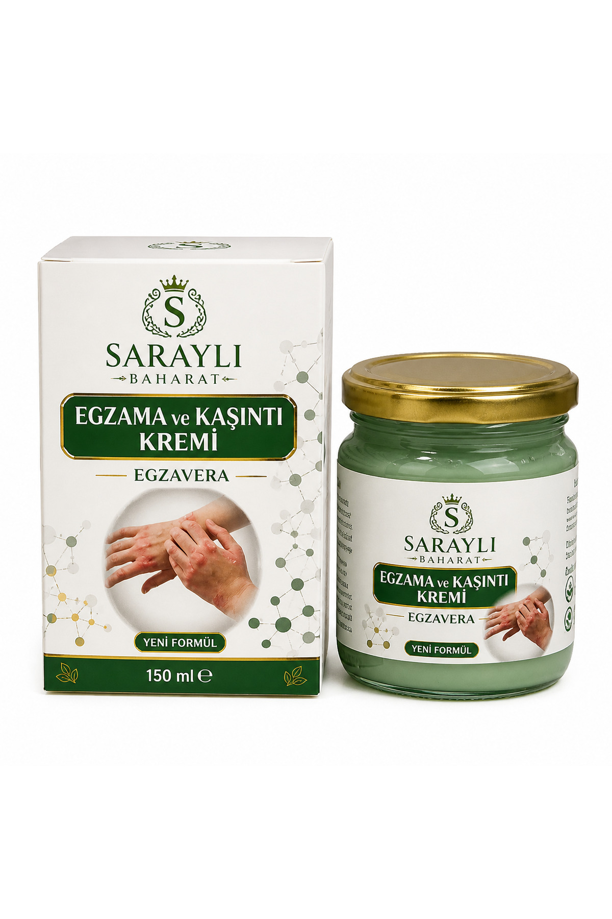 sarayli baharat Egzevera Kremi Kremi 150 ml