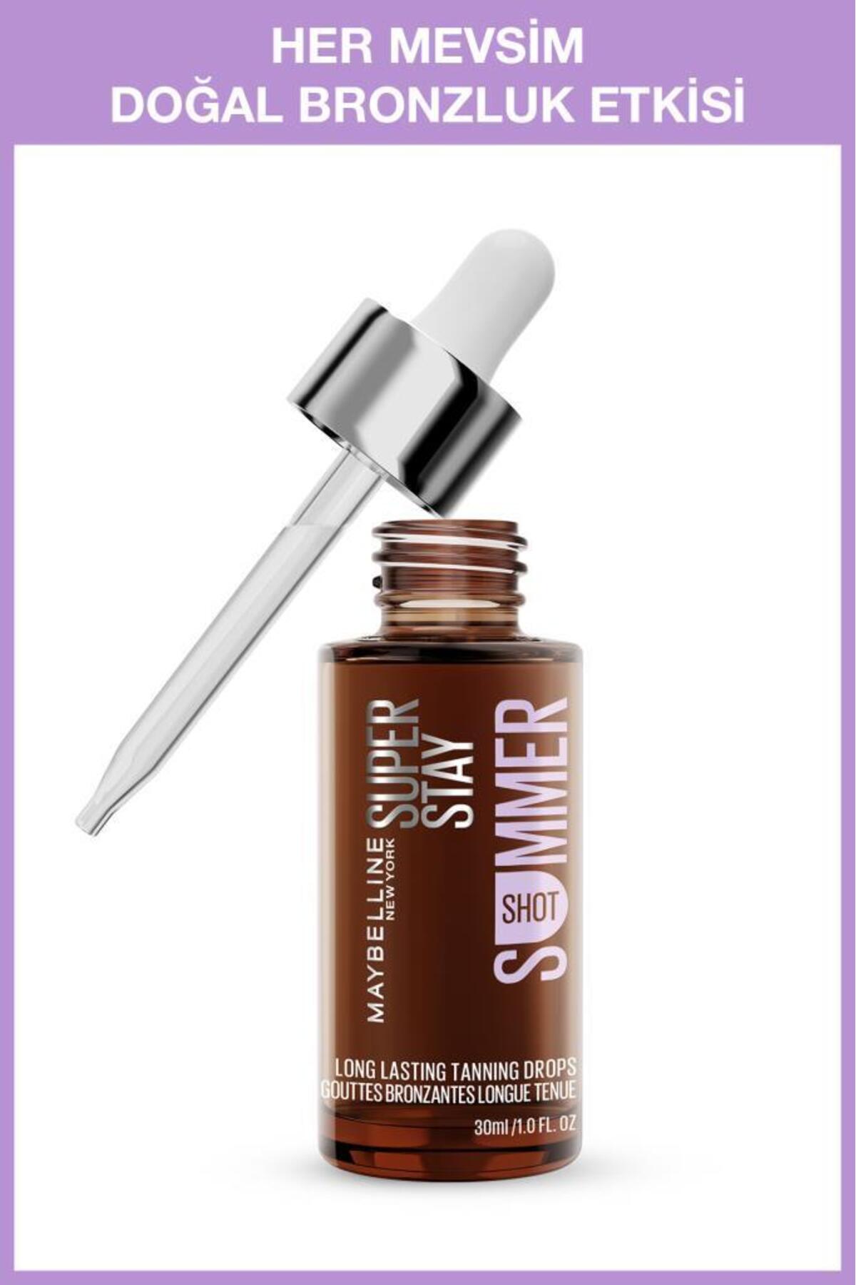 Maybelline New York Summer Shot Uzun Süre Kalıcı Bronzlaştırıcı Etkili Damlaa