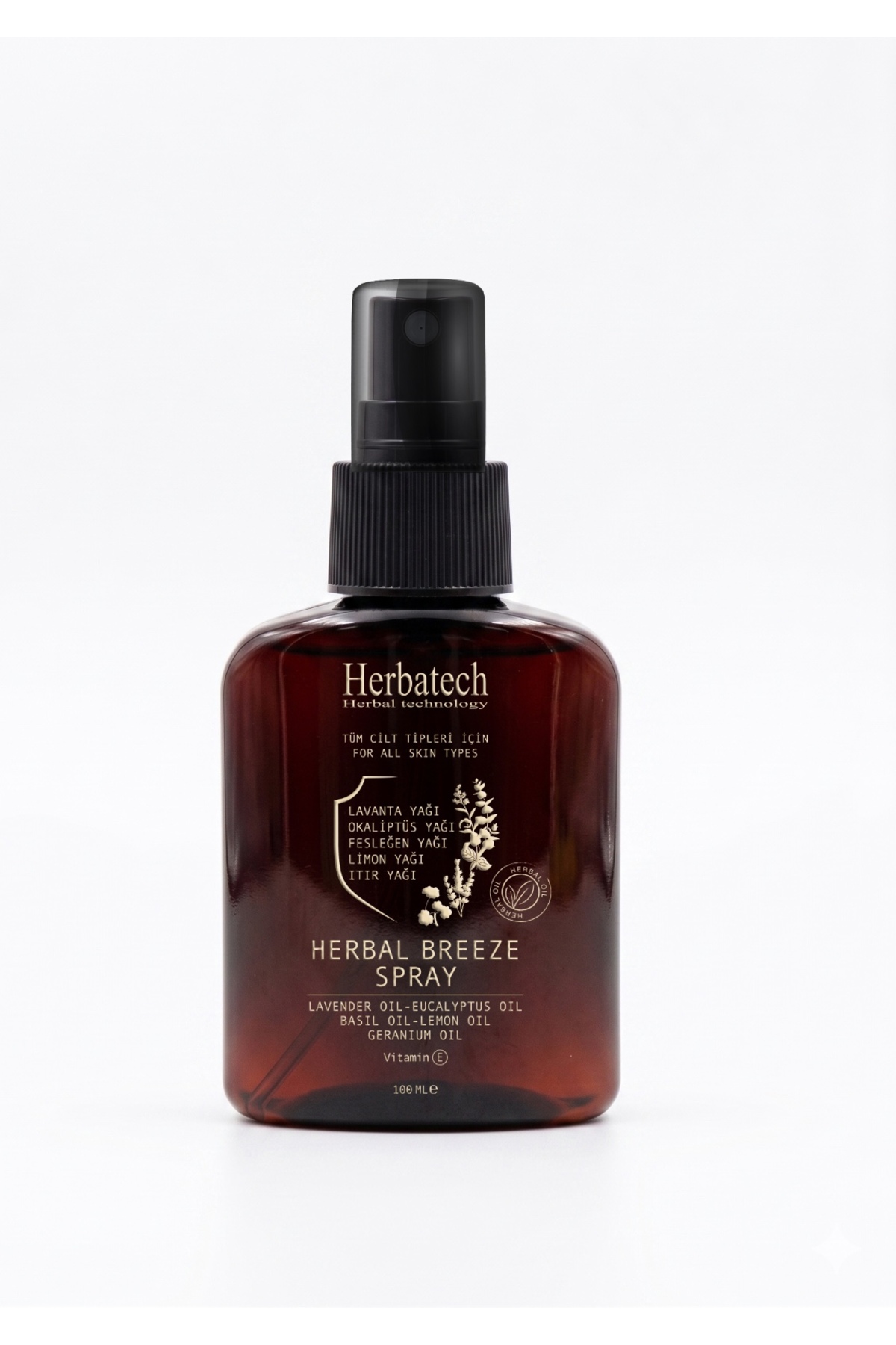 Herbatech Herbal Breeze Doğal Vücut Spreyi 100 ml - E Vitaminli Bitkisel Bakım Ve Ferahlatıcı Sprey