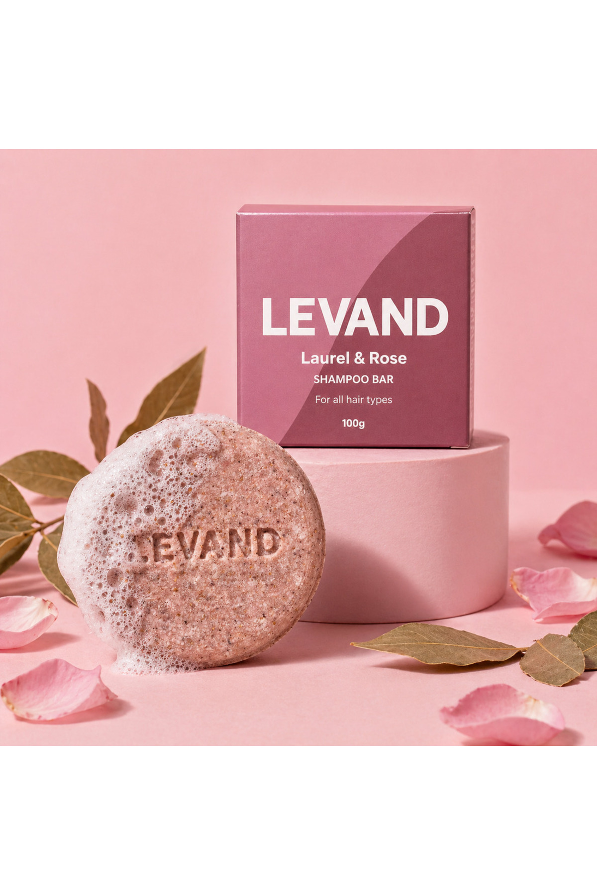 Levand Defne ve Gül Katı Şampuan 100 GR