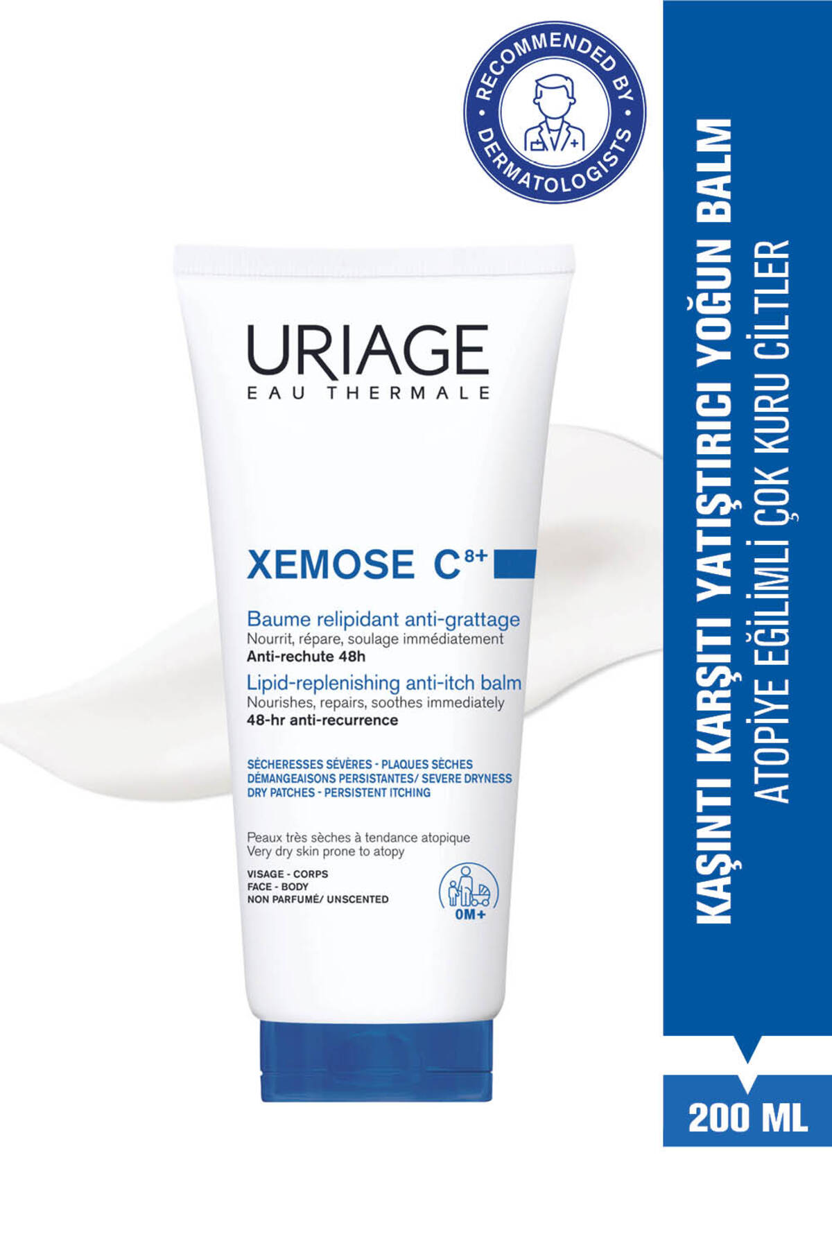 Uriage XEMOSE C8+ Atopiye Eğilimli ve Çok Kuru Ciltler İçin Karşıtı Yatıştırıcı Balm 200 ml
