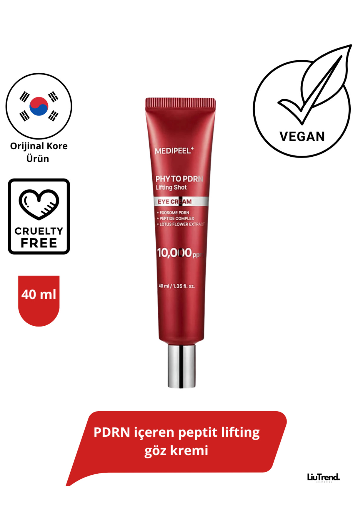 Medipeel Phyto Exosome PDRN Lifting Shot Göz Kremi 40 ml – Kırışıklık Karşıtı & Sıkılaştırıcı