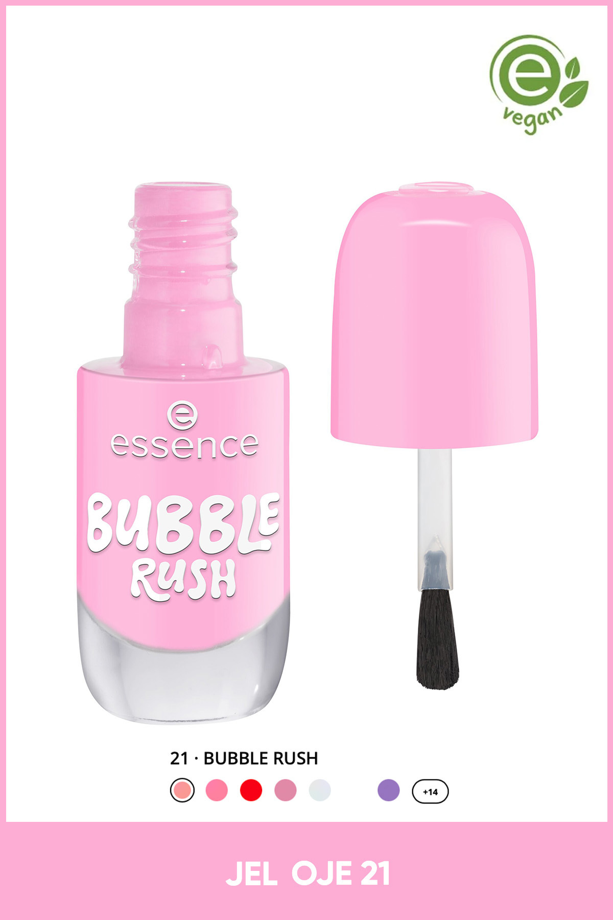 Essence Jel Tırnak Cilası No: 21