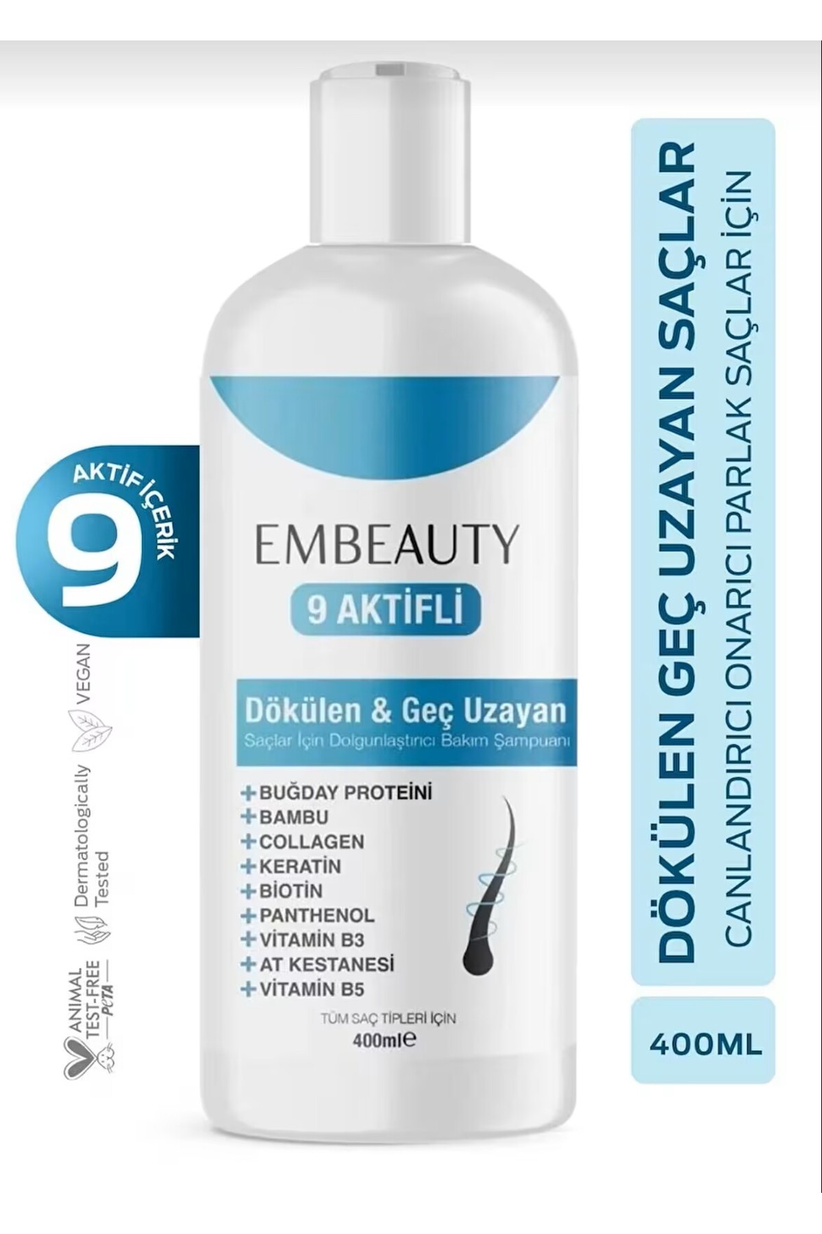 BEAUTY THE WORLD Mucize Dökülme Karşıtı Onarıcı Bakım Şampuanı