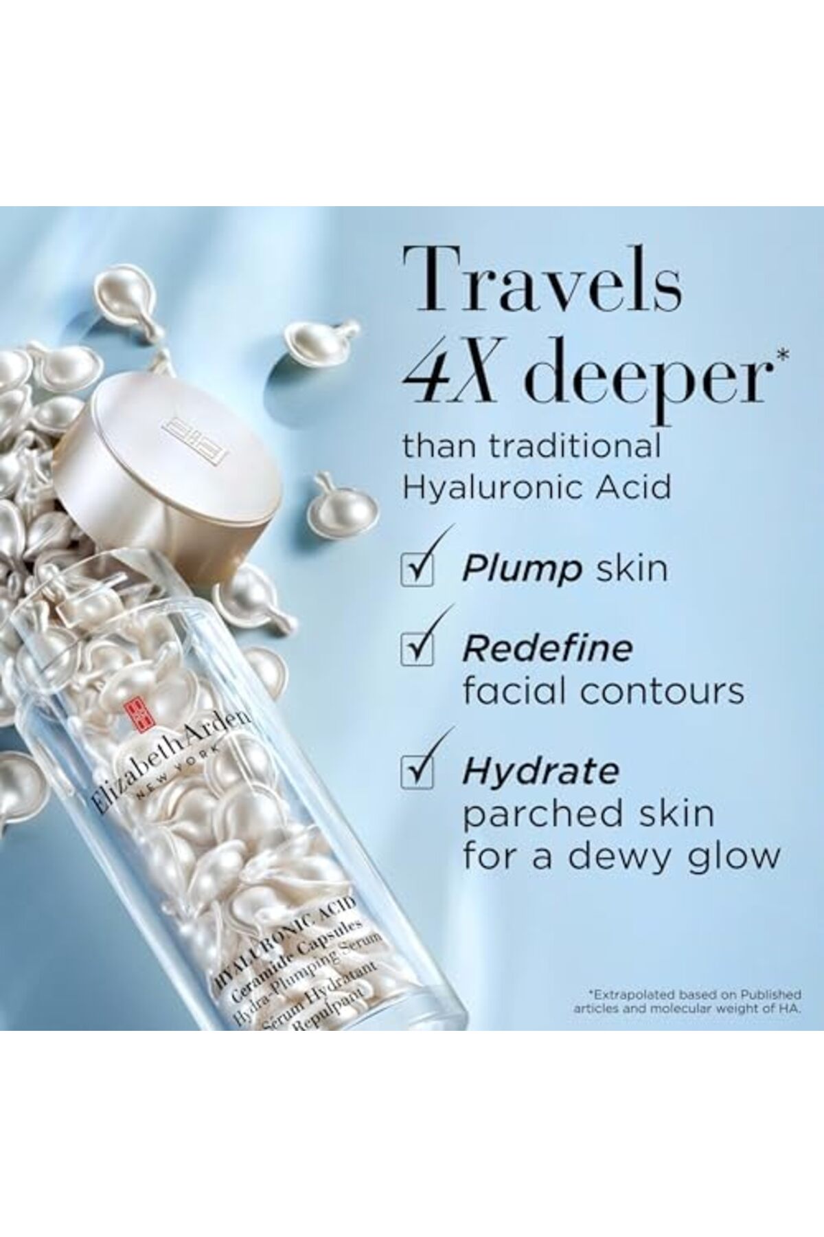 Yıldızan Arden Hyaluronic Acid Ceramide Capsules Hydra-Plumping Serum, 30 Adet 2940