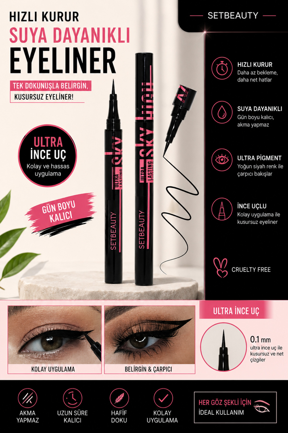 SETBEAUTY SKY Black Eyeliner