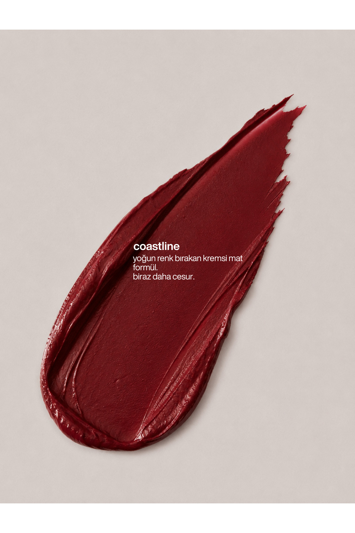 Paden Coastline Lipstick No:130 / Bordo - Kızıl Kahve