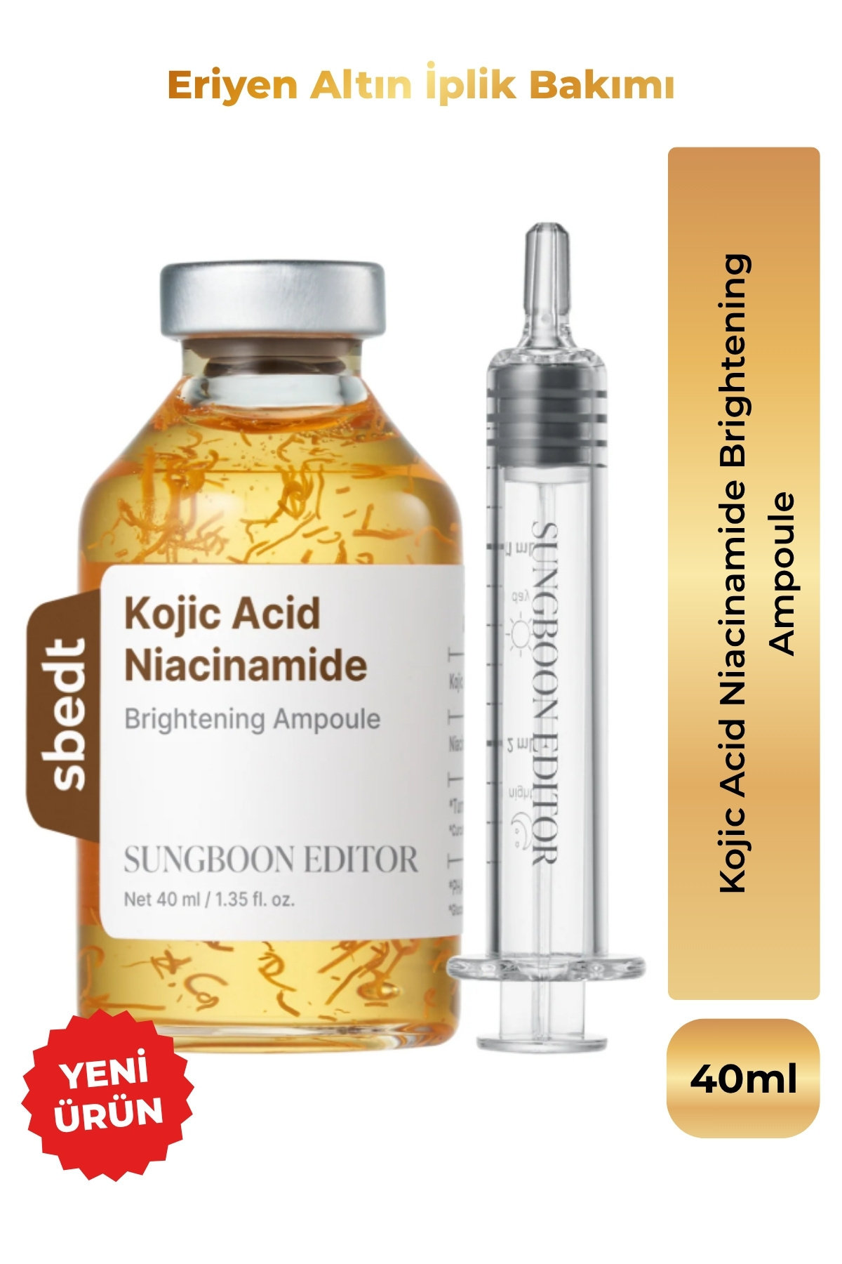 SUNGBOON EDITOR Sungboon Kojic Acid Niacinamide Ampoule - Leke Karşıtı Ampul