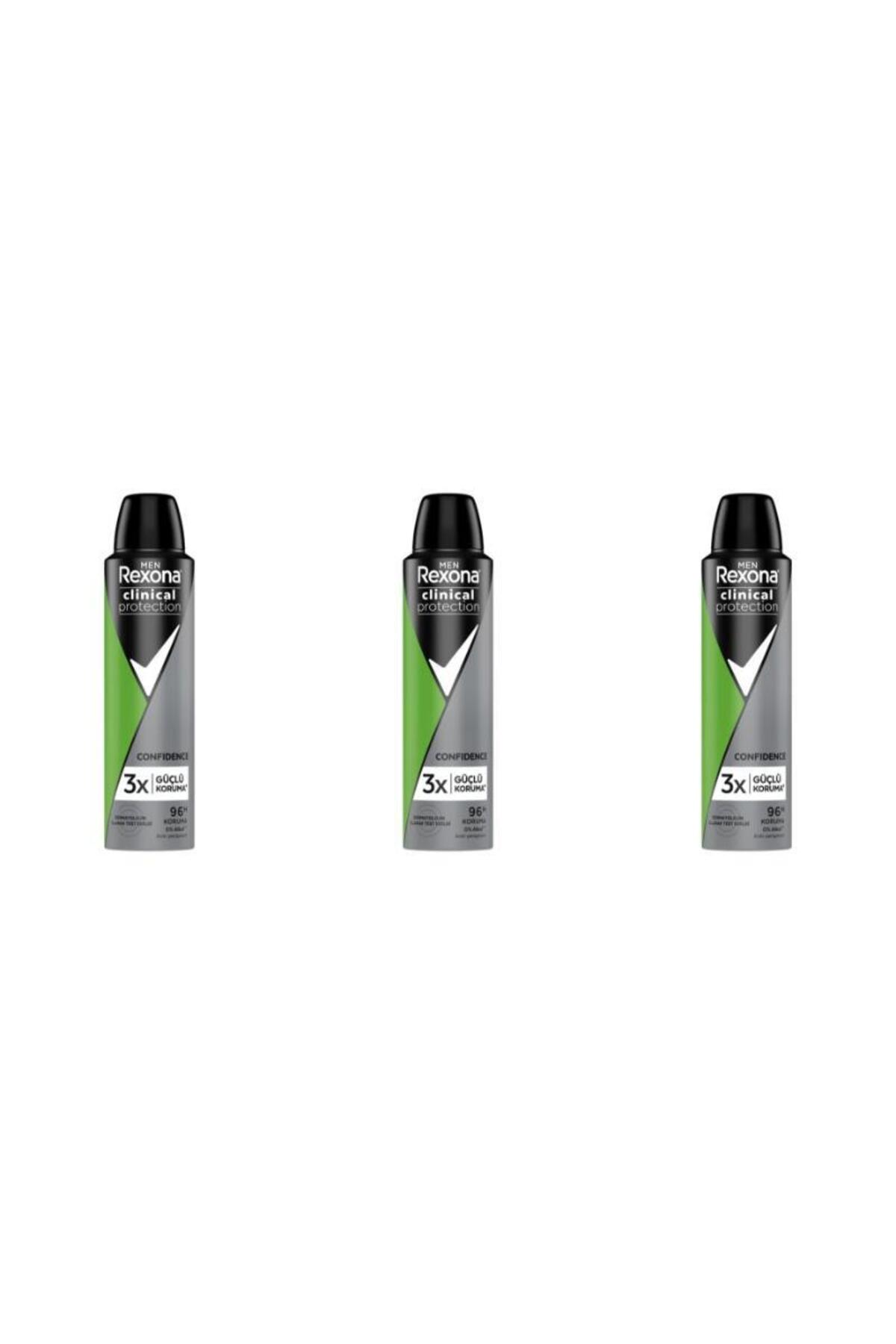 Rexona Clinical Deodorant 150 ml Man Confidence - 3 Adet