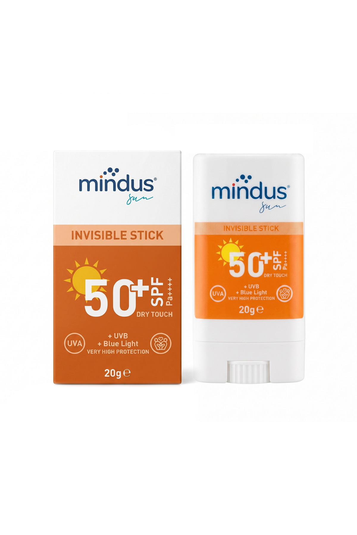 mindus Yüksek Korumalı Yeni Nesil Filtreli Suya Dayanıklı Sun Stick Güneş Kremi 50+ SPF 20 g