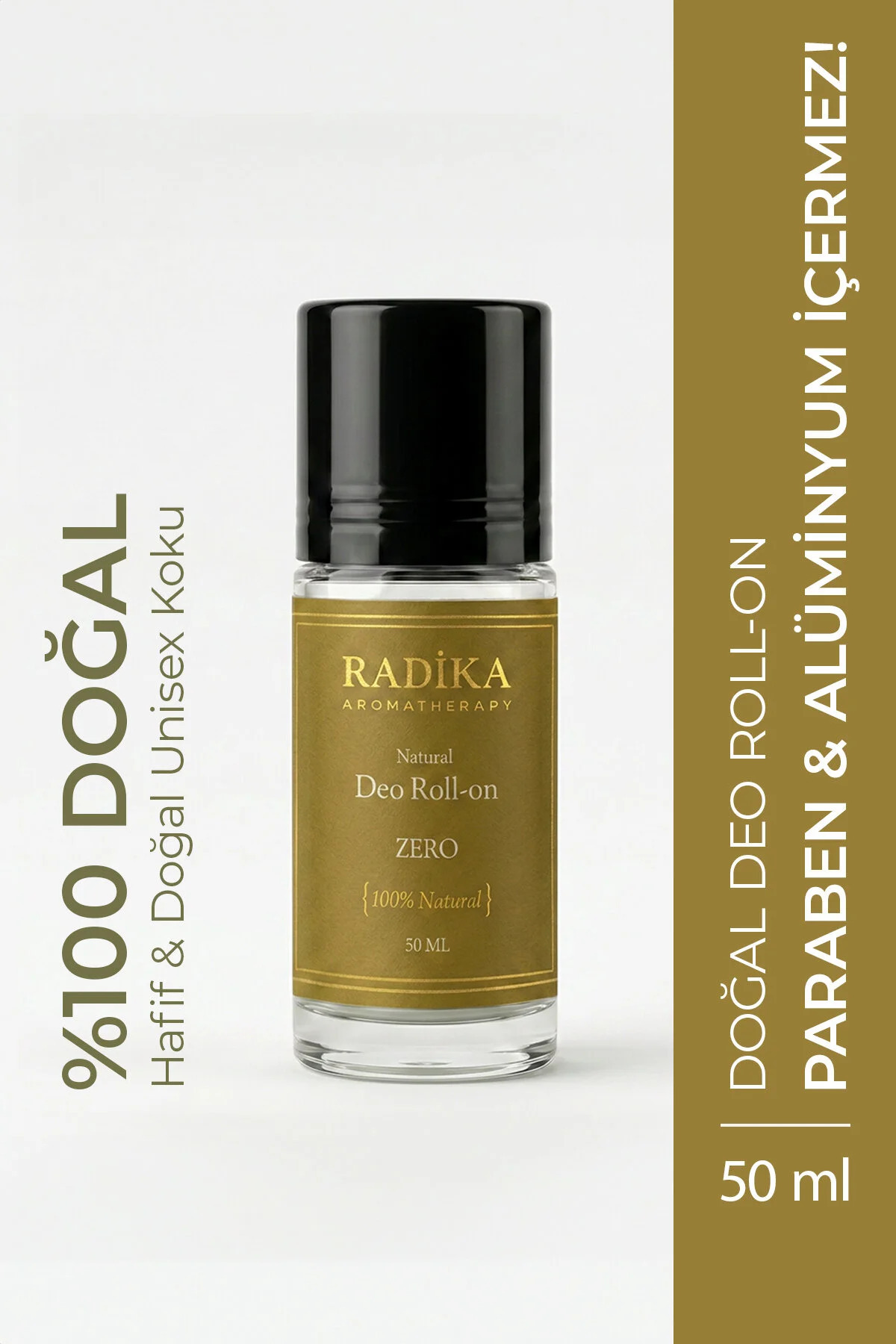Radika Aromatherapy Doğal Roll-on / Unisex Roll-on / Zero / Erkek Roll-on / Alüminyum Ve Paraben Içermez