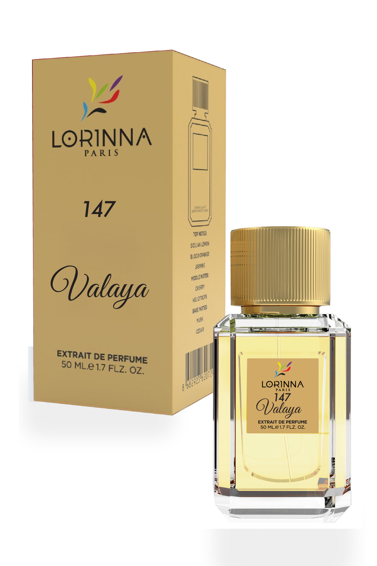 Lorinna Paris Valaya 50 ml Edp Unisex Parfüm