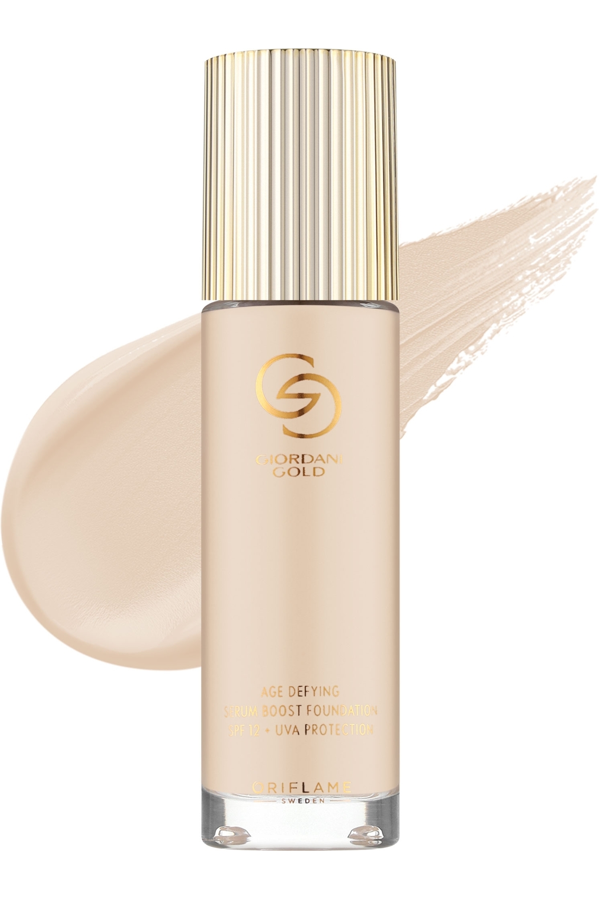 Oriflame giordani gold age defying serum boost foundation PORSELAIN WARM 42238