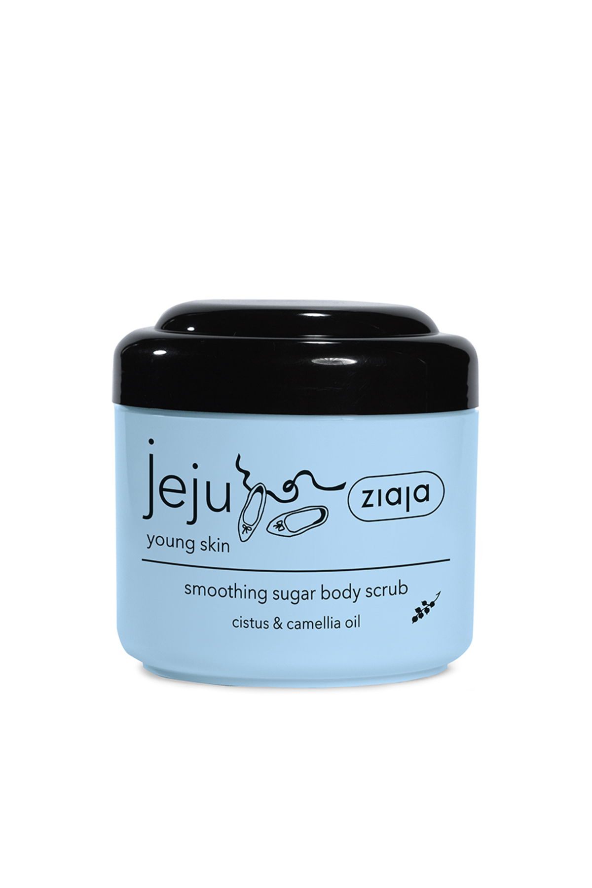 Ziaja Jeju Cistus ve Kamelya Yağlı Şeker Vücut Scrubu 200 ml
