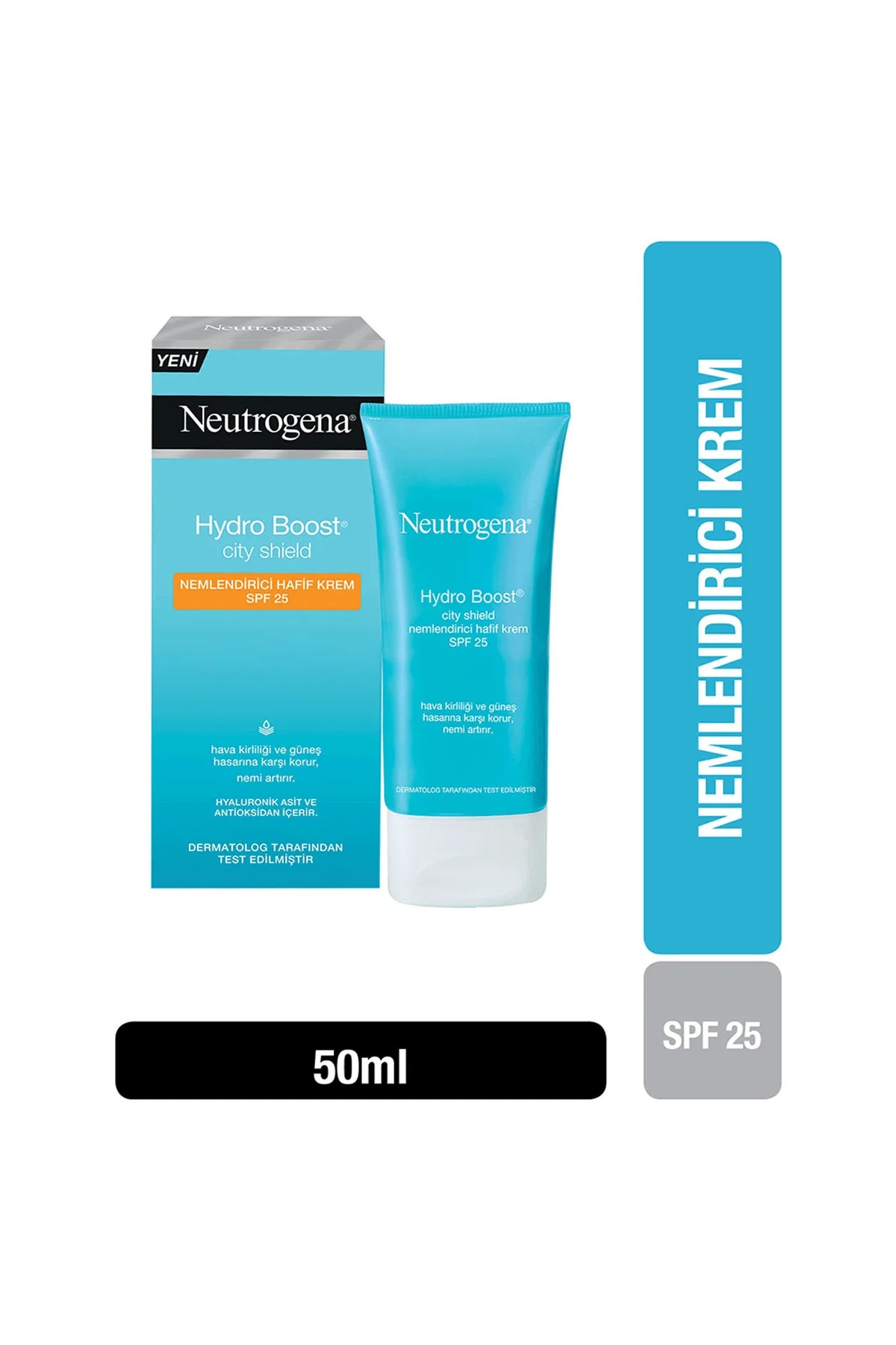 Neutrogena Hydro Boost City Shield Süper Spf 25 Nemlendirici 50_ml. - G-k Hair Center