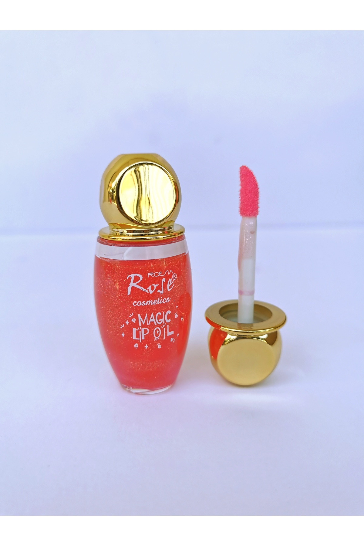 Roesıa Rose Cosmetics Rose Bombeli Simli Dudak Parlatıcı & Magic Lip Oil