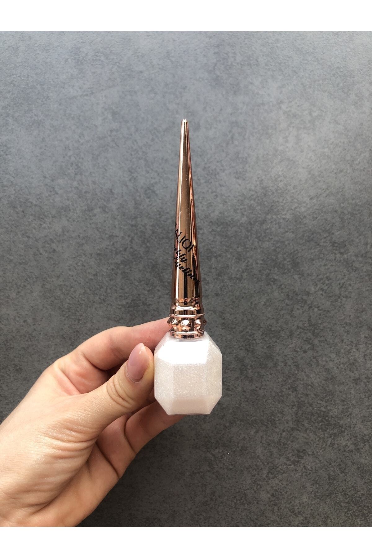 Zetmoda Simli Eyeliner Glitter Eyeliner Beyaz