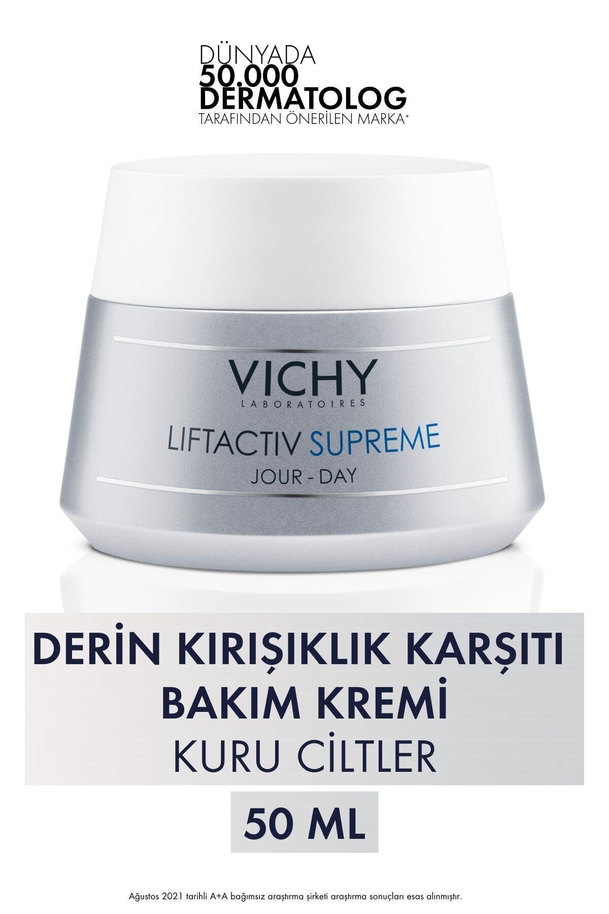 Vichy Liftactiv Supreme Kuru Ciltler için Kırışıklık Karşıtı Krem 50.Ml. PSSNSS85