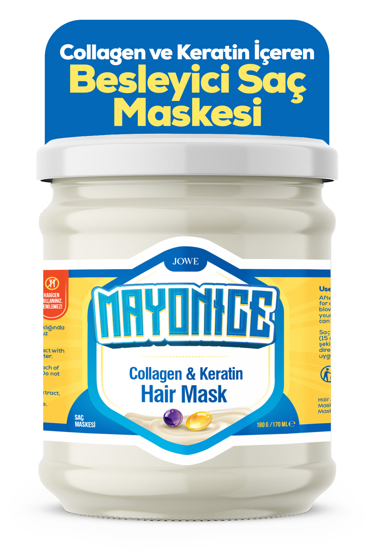 Kolajen & Keratin Saç Mayonezi