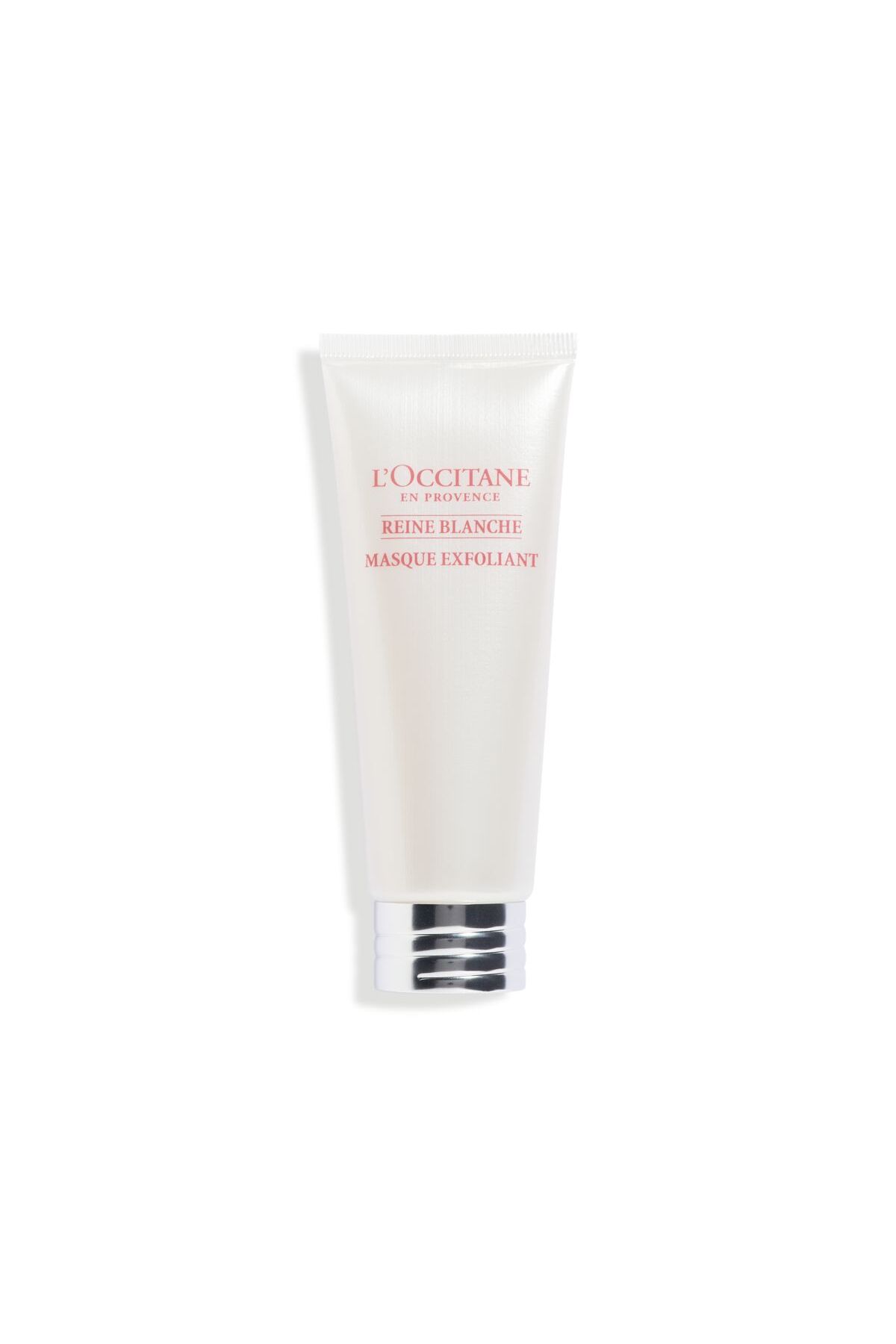 L'Occitane Reine Blanche Aydınlatıcı Yüz Peelingi, Çayır Kraliçesi Çiçeği Özlü, 75 ml
