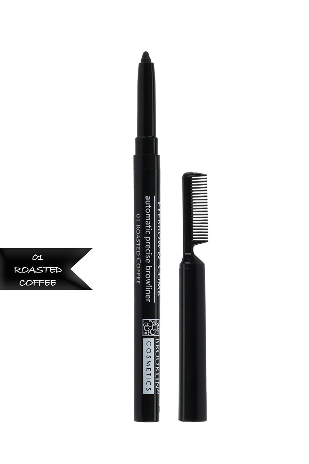 BROOKLIN Kaş Kalemi - Eyebrow SHORT MATIC Pencil NO 1 ROASTED COFFEE