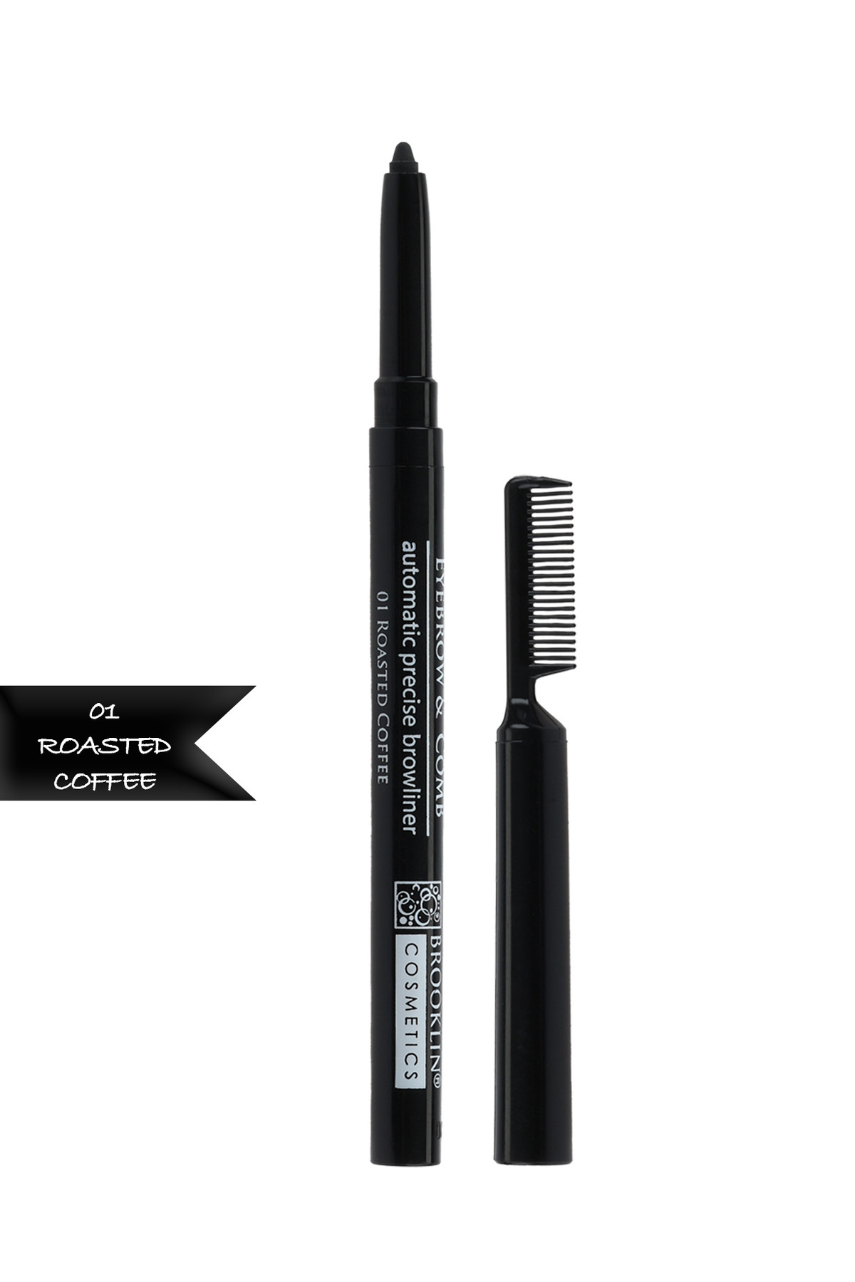 BROOKLIN Kaş Kalemi - Eyebrow SHORT MATIC Pencil NO 1 ROASTED COFFEE