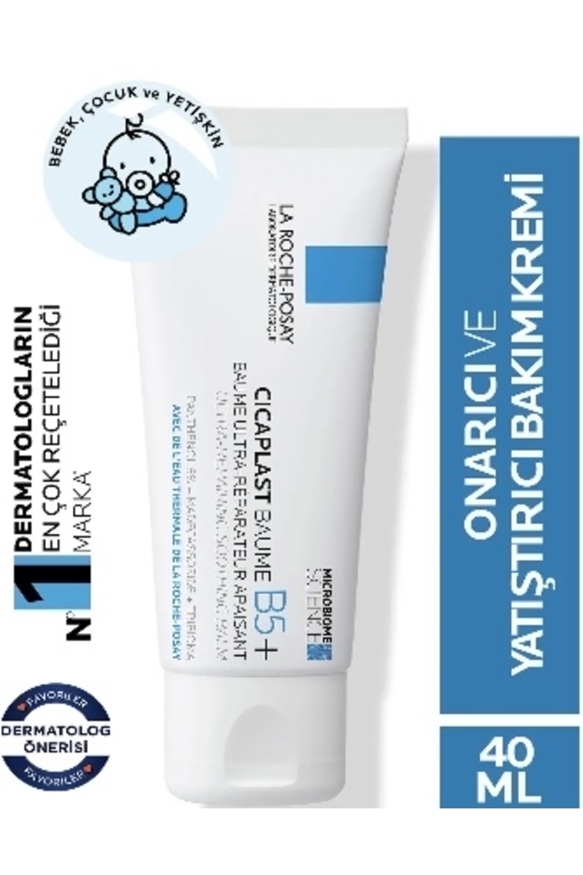 La Roche Posay Cicaplast Onarıcı Ve Yatıştırıcı Bakım Kremi 40ml