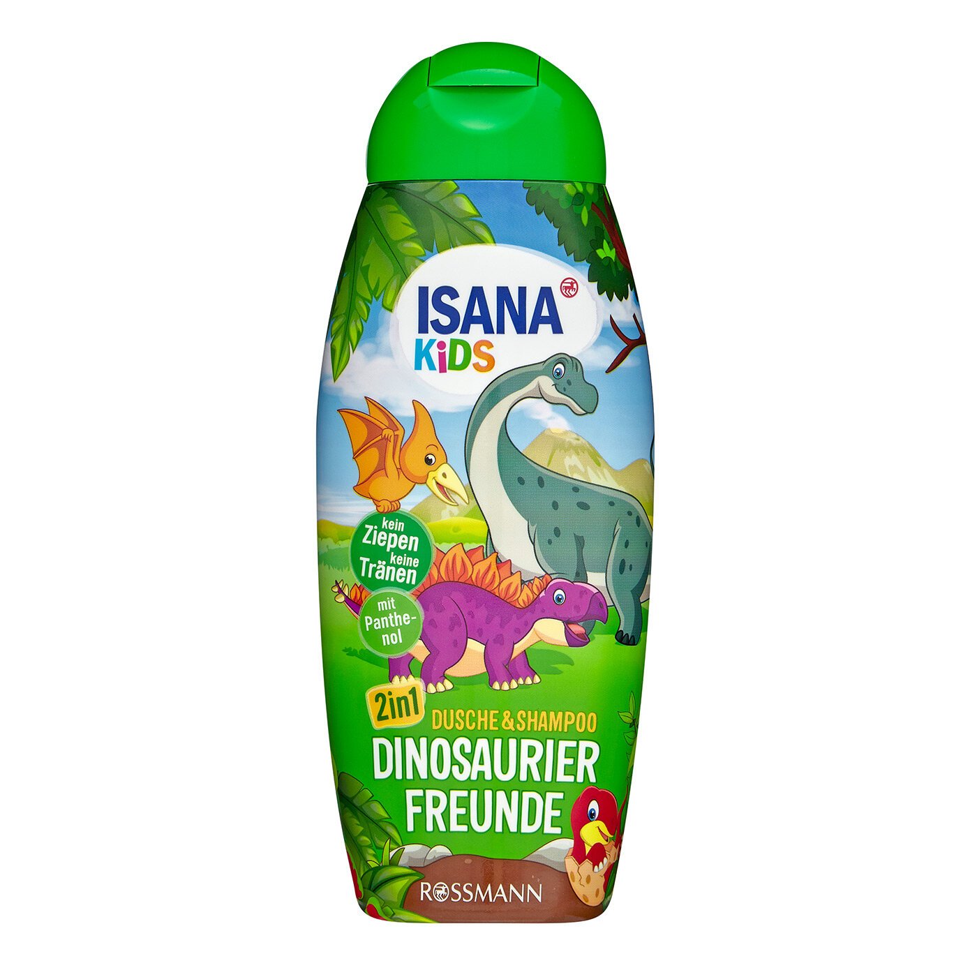 Isana Kids Duş Jeli ve Şampuan 2si 1 Arada Dinozor Arkadaşlar 300 ml