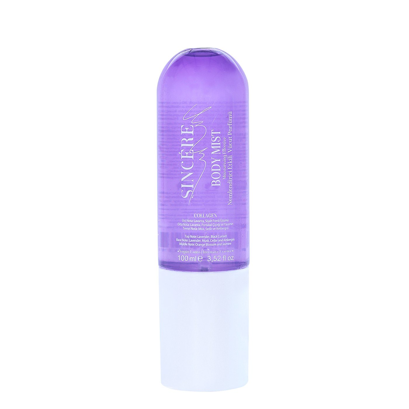 Sincere Nemlendiricili Body Mist Kolajen 100 ml