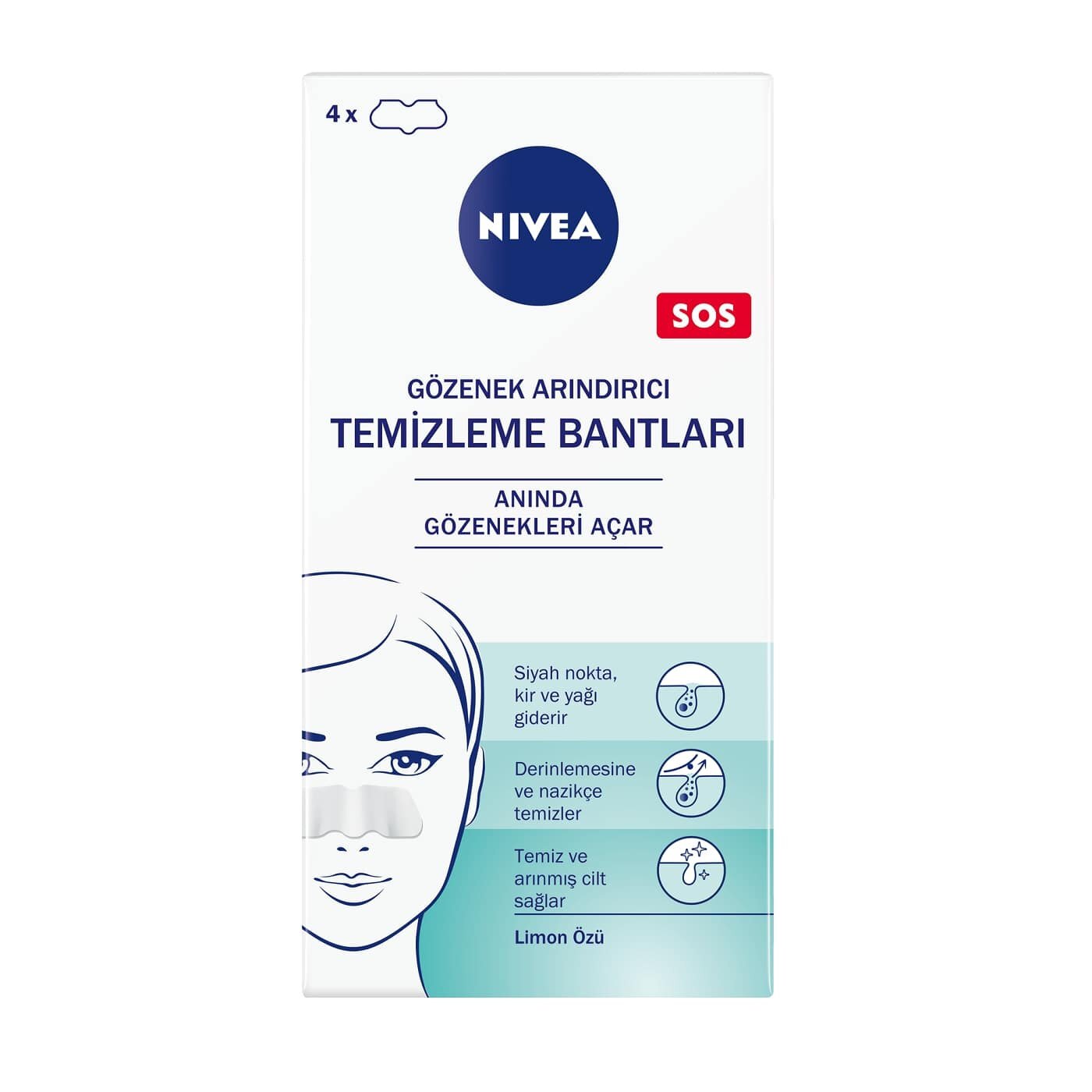 Nivea T Bant Temizleyici 4lü