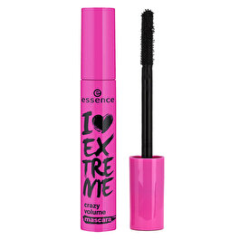 Essence I love Extreme Crazy Hacim Veren Siyah Maskara