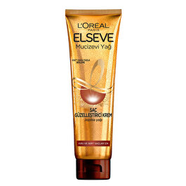 L'Oreal Paris Elseve Mucizevi Yağ Kuru ve Sert Saçlar için 150 ml Saç Güzelleştirici Krem