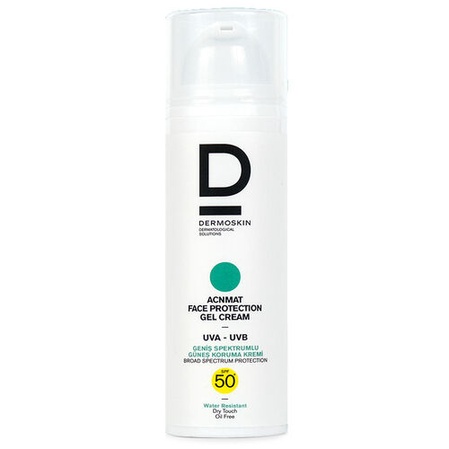 Dermoskin Acne Mat Spf50+ Güneş Koruyucu Jel Krem 50 ml