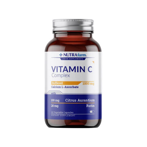 Dermoskin Nutrafarm Buffered 500 mg Vitamin C Complex