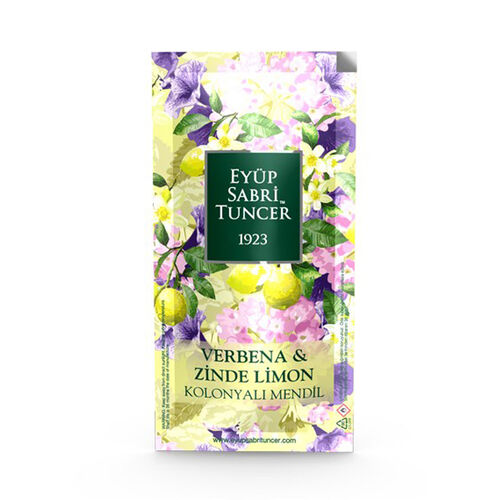 Eyüp Sabri Tuncer Verbena ve Zinde Limon Kolonyalı Mendil 150 Adet - Küçük Boy
