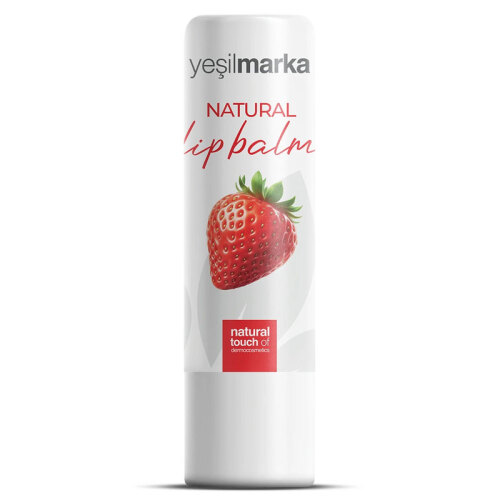 Yeşilmarka Doğal Dudak Balmı 4,15 gr - Çilek