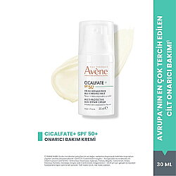 Avene Cicalfate+ Yüksek Koruyucu İçeren Cilt Onarıcı Bakım Kremi SPF50 30ml