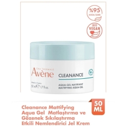 Avene Cleanance Aqua-Mattifying Nemlendirici Jel Krem 50ml