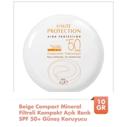 Avene Haute Protection Compact SPF 50 Renkli Güneş Koruyucu Dore 10gr