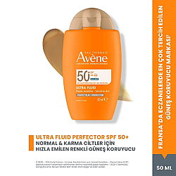 Avene Ultra Fluid Perfector Spf50 Renkli Güneş Kremi 50ml