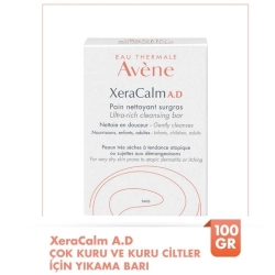Avene XeraCalm A D Ultra-Rich Cleansing Atopiye Eğimli Ciltler için Temizleyici Bar 100gr