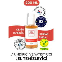 Bibimcos Cica Purifying Gel Cleanser 200ml - Yatıştırıcı ve Temizleyici Jel