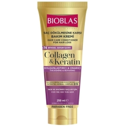 Bioblas Collagen Keratin Saç Dökülmesine Karşı Krem 250ml