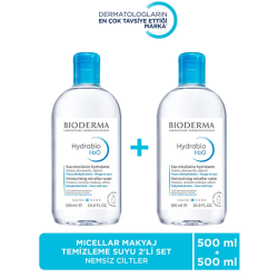 Bioderma Hydrabio H2O İkili Set 500ml + 500ml