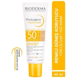 Bioderma Photoderm Aquafluide Light Renkli Güneş Kremi SPF50+ 40ml