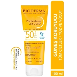 Bioderma Photoderm Lait Ultra SPF50+ Süt Formda Güneş Kremi 100ml