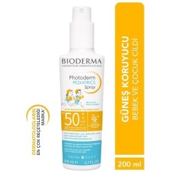 Bioderma Photoderm Pediatrics Çocuklar için Güneş Spreyi SPF50+ 200ml