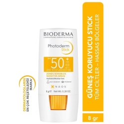 Bioderma Photoderm Stick SPF50+ Hassas Bölgeler Yüksek Korumalı Stick Güneş Koruyucu 8 gr