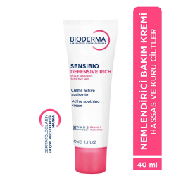 Bioderma Sensibio Defensive Rich Cream - Hassas Cilt Bakım Kremi 40ml